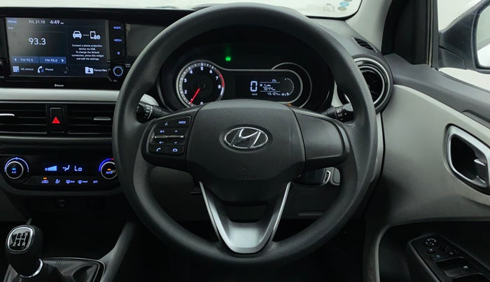2020 Hyundai GRAND I10 NIOS SPORTZ PETROL, Petrol, Manual, 45,117 km, Steering Wheel Close Up