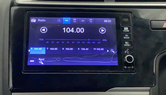 2018 Honda WR-V 1.2L I-VTEC VX MT, Petrol, Manual, 59,971 km, Infotainment System