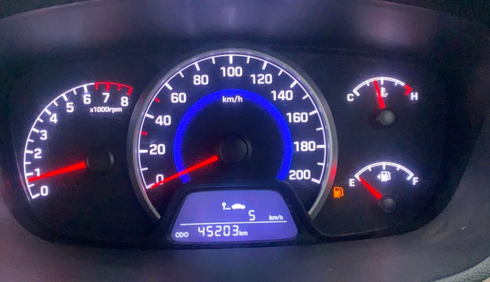 2019 Hyundai Grand i10 SPORTZ 1.2 KAPPA VTVT, Petrol, Manual, 45,169 km, Odometer Image