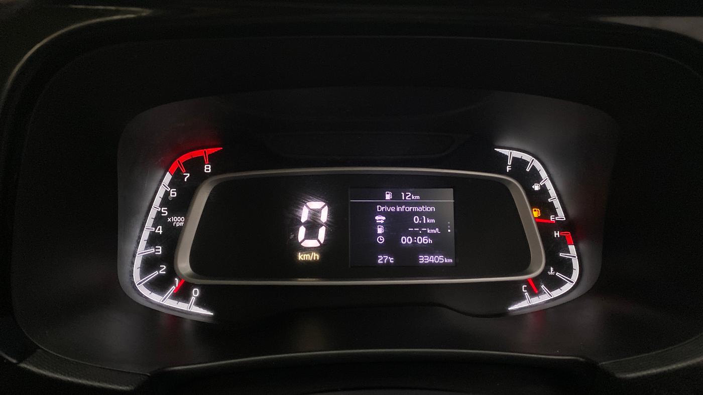 2022 KIA SONET HTK PLUS 1.2, Petrol, Manual, 33,404 km, Odometer Image
