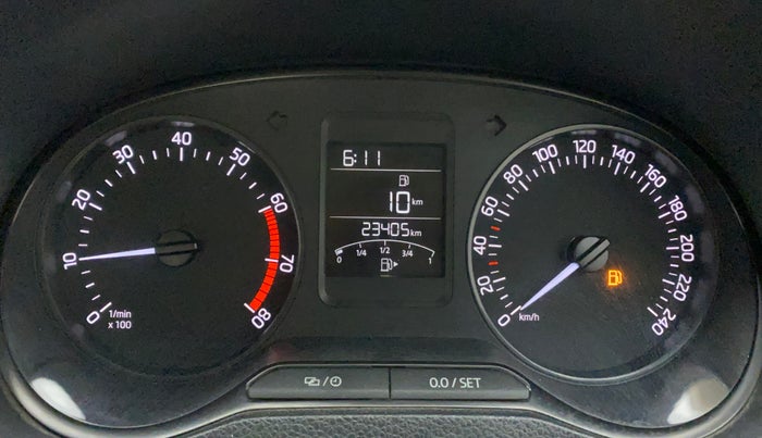 2021 Skoda Rapid AMBITION TSI, Petrol, Manual, 23,405 km, Odometer Image