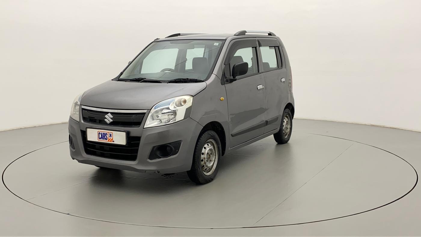 2017 Maruti Wagon R 1.0 LXI, CNG, Manual, 51,165 km, Left Front Diagonal