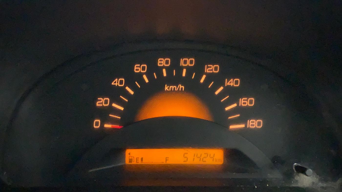 2017 Maruti Wagon R 1.0 LXI, CNG, Manual, 51,165 km, Odometer Image