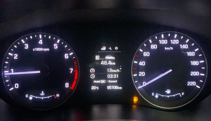 2016 Hyundai i20 Active 1.2 SX, Petrol, Manual, 85,705 km, Odometer Image