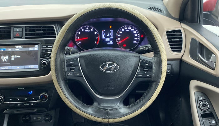 2018 Hyundai Elite i20 ASTA 1.2, Petrol, Manual, 42,444 km, Steering Wheel Close Up