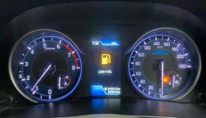 2019 Maruti Ertiga ZXI+ SHVS, Petrol, Manual, 89,653 km, Odometer Image