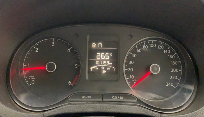 2017 Volkswagen Ameo TRENDLINE 1.5L, Diesel, Manual, 1,01,148 km, Odometer Image