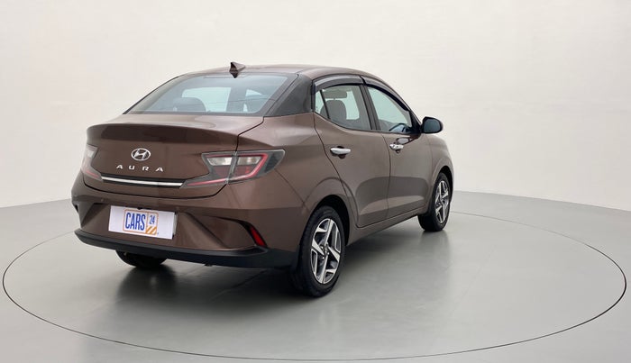 2020 Hyundai AURA SX PETROL, Petrol, Manual, 35,203 km, Right Back Diagonal