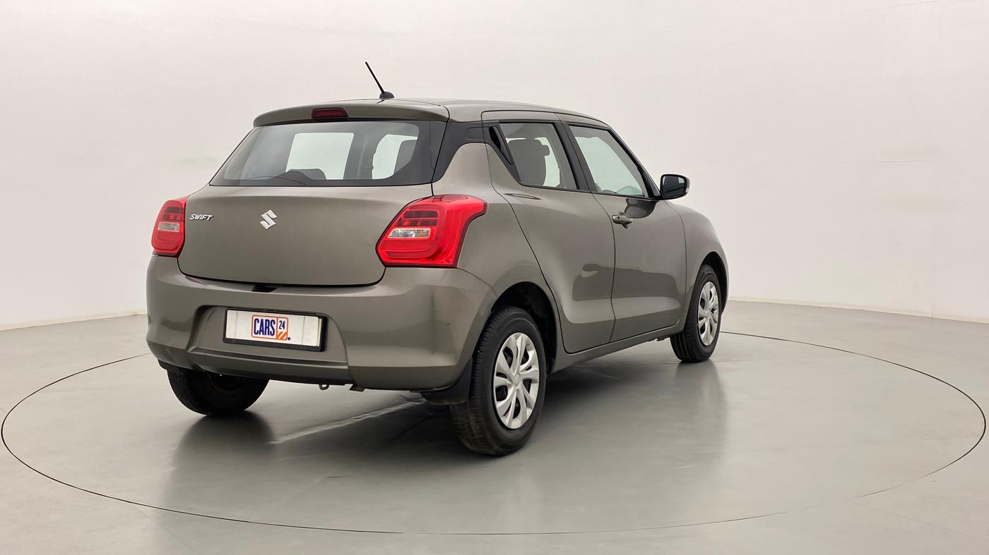 2018 Maruti Swift VXI AMT, Petrol, Automatic, 21,038 km, Right Back Diagonal