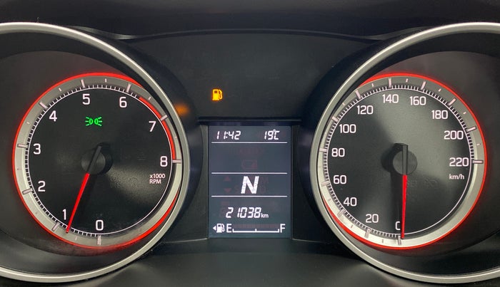 2018 Maruti Swift VXI AMT, Petrol, Automatic, 21,038 km, Odometer Image