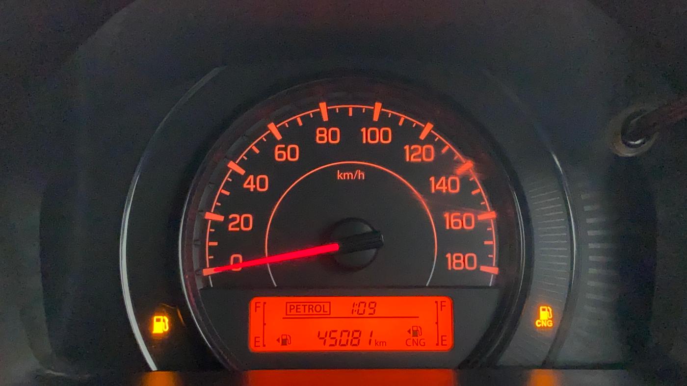 2020 Maruti New Wagon-R LXI CNG 1.0 L, CNG, Manual, 45,220 km, Odometer Image