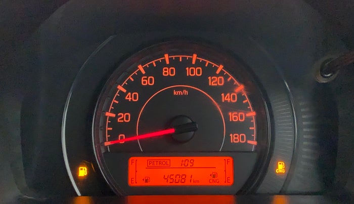 2020 Maruti New Wagon-R LXI CNG 1.0 L, CNG, Manual, 45,220 km, Odometer Image