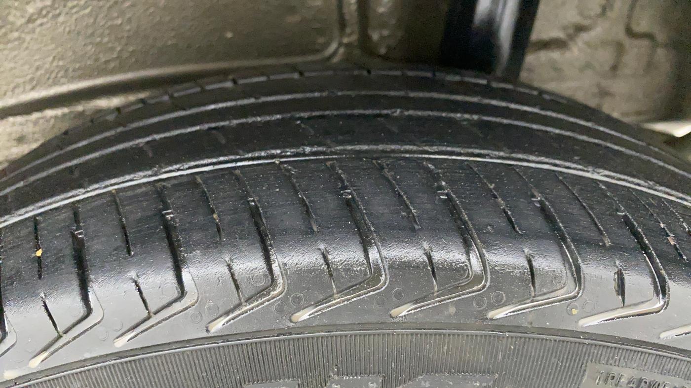 2020 Maruti New Wagon-R LXI CNG 1.0 L, CNG, Manual, 45,220 km, Left Rear Tyre Tread