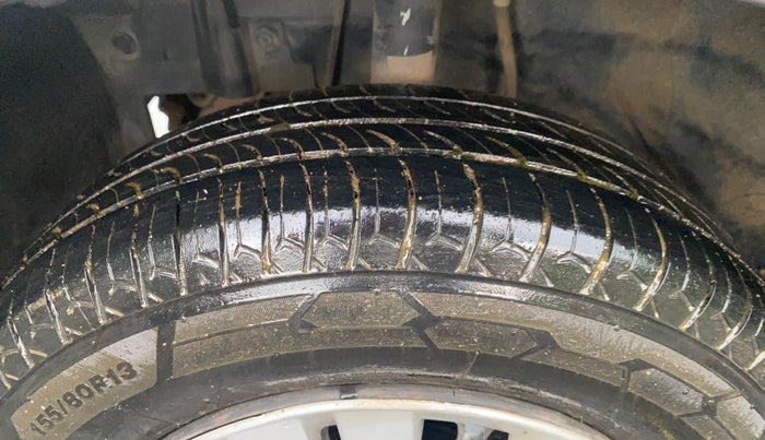 2018 Datsun Go Plus T, Petrol, Manual, 42,268 km, Left Front Tyre Tread