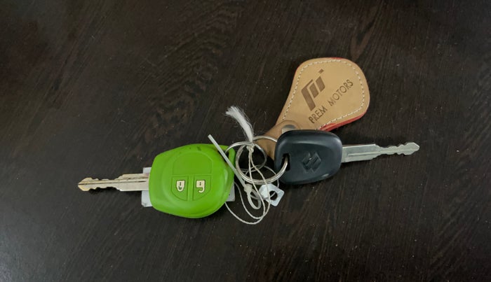 2020 Maruti S PRESSO VXI+, Petrol, Manual, 27,205 km, Key Close Up