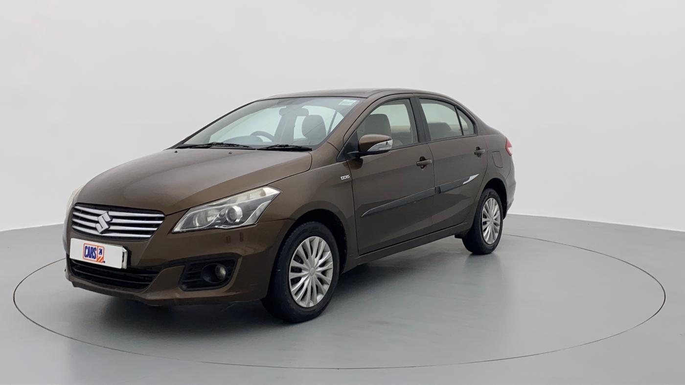 2017 Maruti Ciaz VDI+ SHVS, Diesel, Manual, 98,024 km, Left Front Diagonal