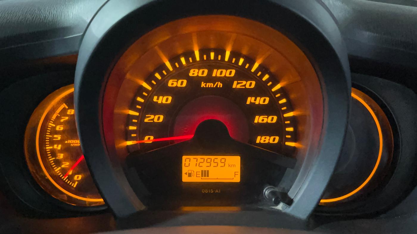 2014 Honda Amaze 1.2L I-VTEC S, Petrol, Manual, 72,892 km, Odometer Image