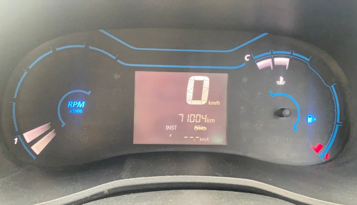 2019 Renault Kwid RXT 1.0 (O), Petrol, Manual, 70,982 km, Odometer Image