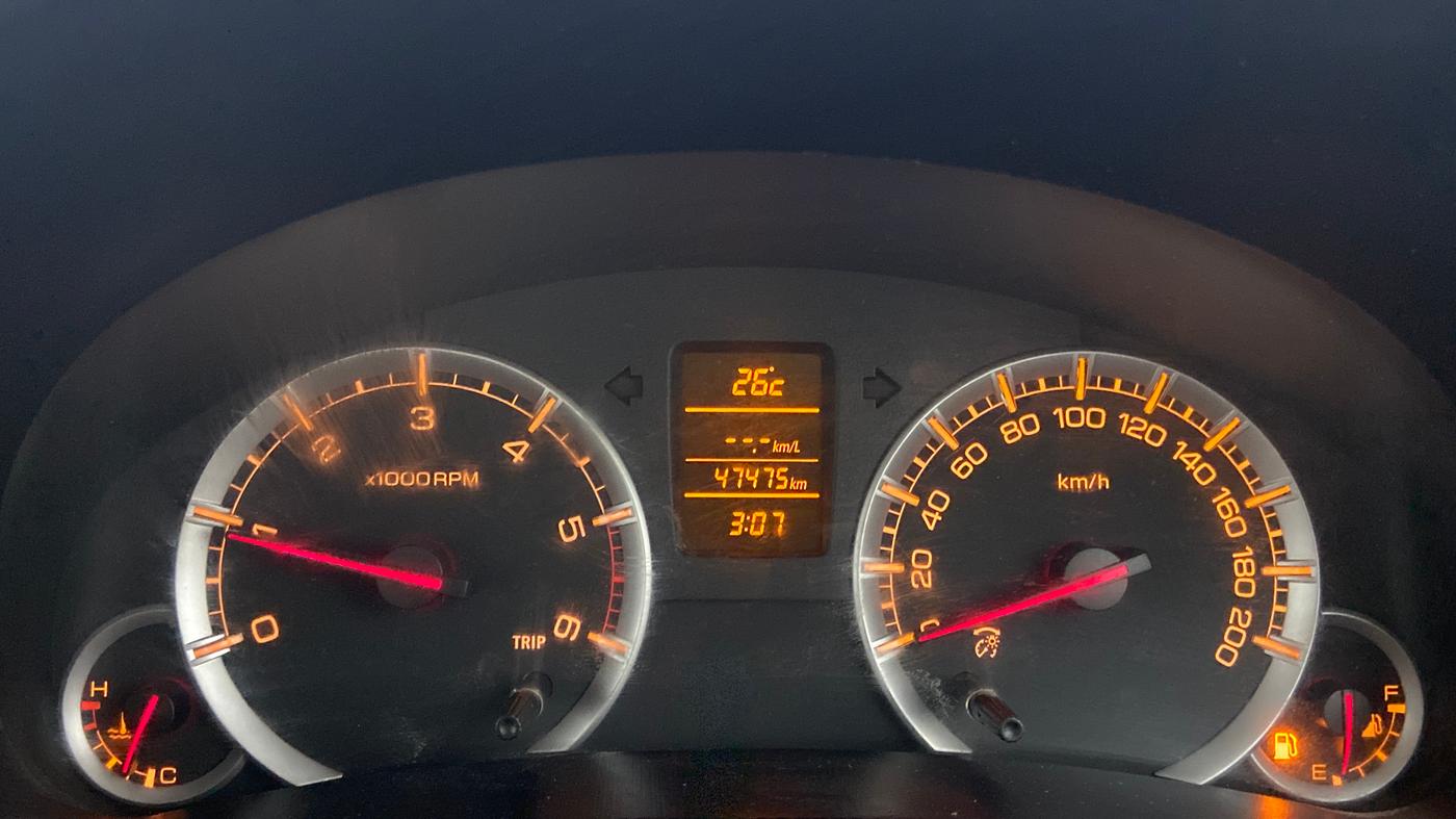 2012 Maruti Swift ZDI, Diesel, Manual, 47,602 km, Odometer Image