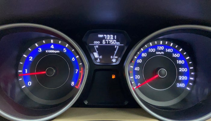 2014 Hyundai New Elantra SX 1.8 MT, Petrol, Manual, 67,750 km, Odometer View