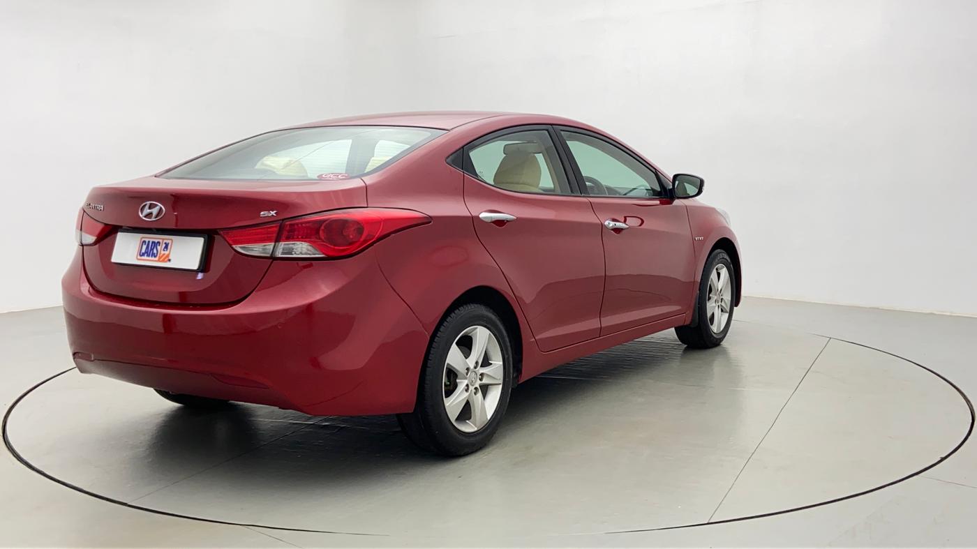 2014 Hyundai New Elantra SX 1.8 MT, Petrol, Manual, 67,750 km, Right Back Diagonal (45- Degree) View