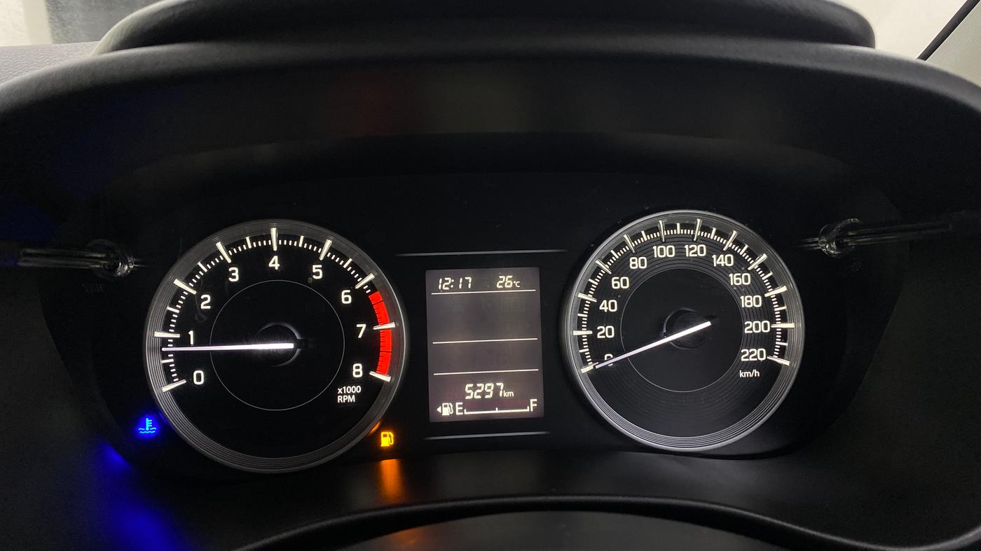 2025 Maruti Baleno DELTA PETROL 1.2, Petrol, Manual, 5,297 km, Odometer Image