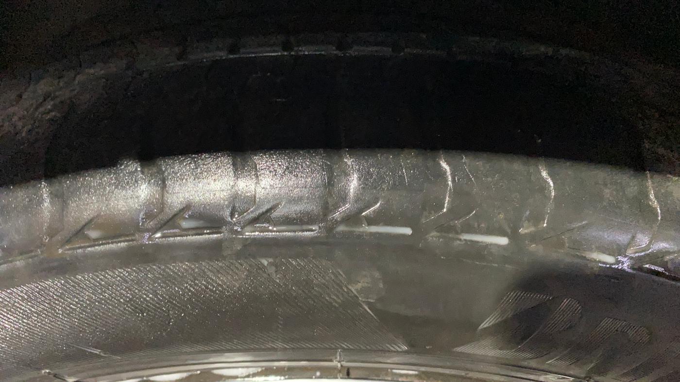2018 Tata Zest PREMIO 75PS DIESEL, Diesel, Manual, 99,379 km, Left Front Tyre Tread