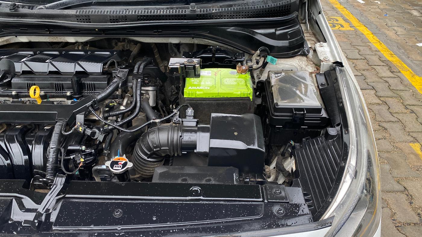 2022 Hyundai Verna SX 1.5 VTVT IVT, Petrol, Automatic, 64,150 km, Engine View - Left