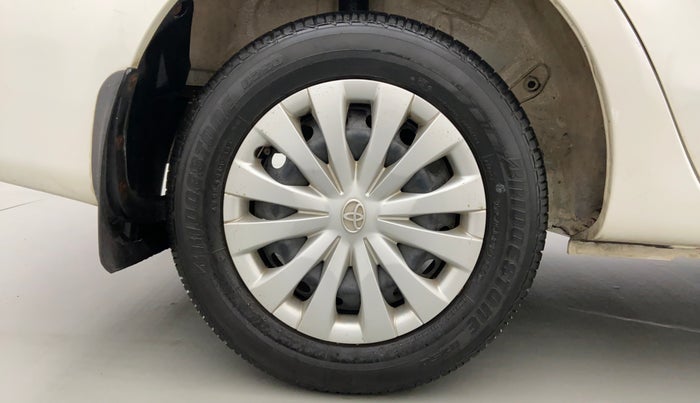 2011 Toyota Etios G, Petrol, Manual, 21,963 km, Right Rear Wheel