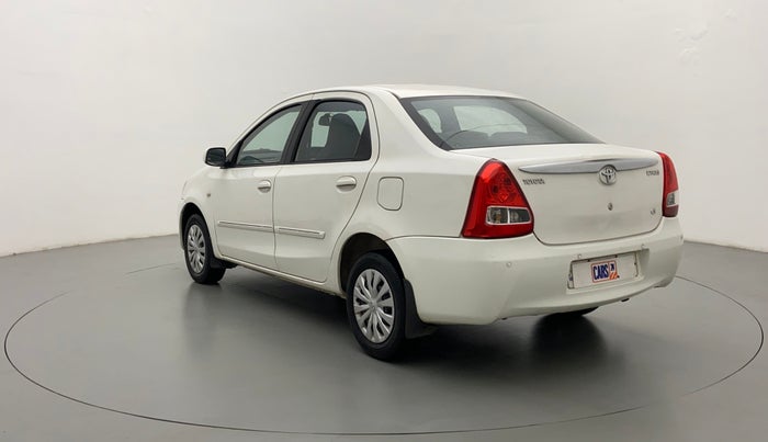 2011 Toyota Etios G, Petrol, Manual, 21,963 km, Left Back Diagonal