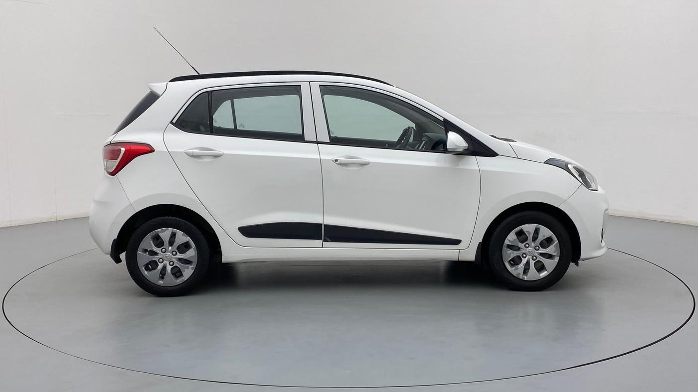 2017 Hyundai Grand i10 SPORTZ (O) 1.2 U2 CRDI, Diesel, Manual, 79,484 km, Right Side View