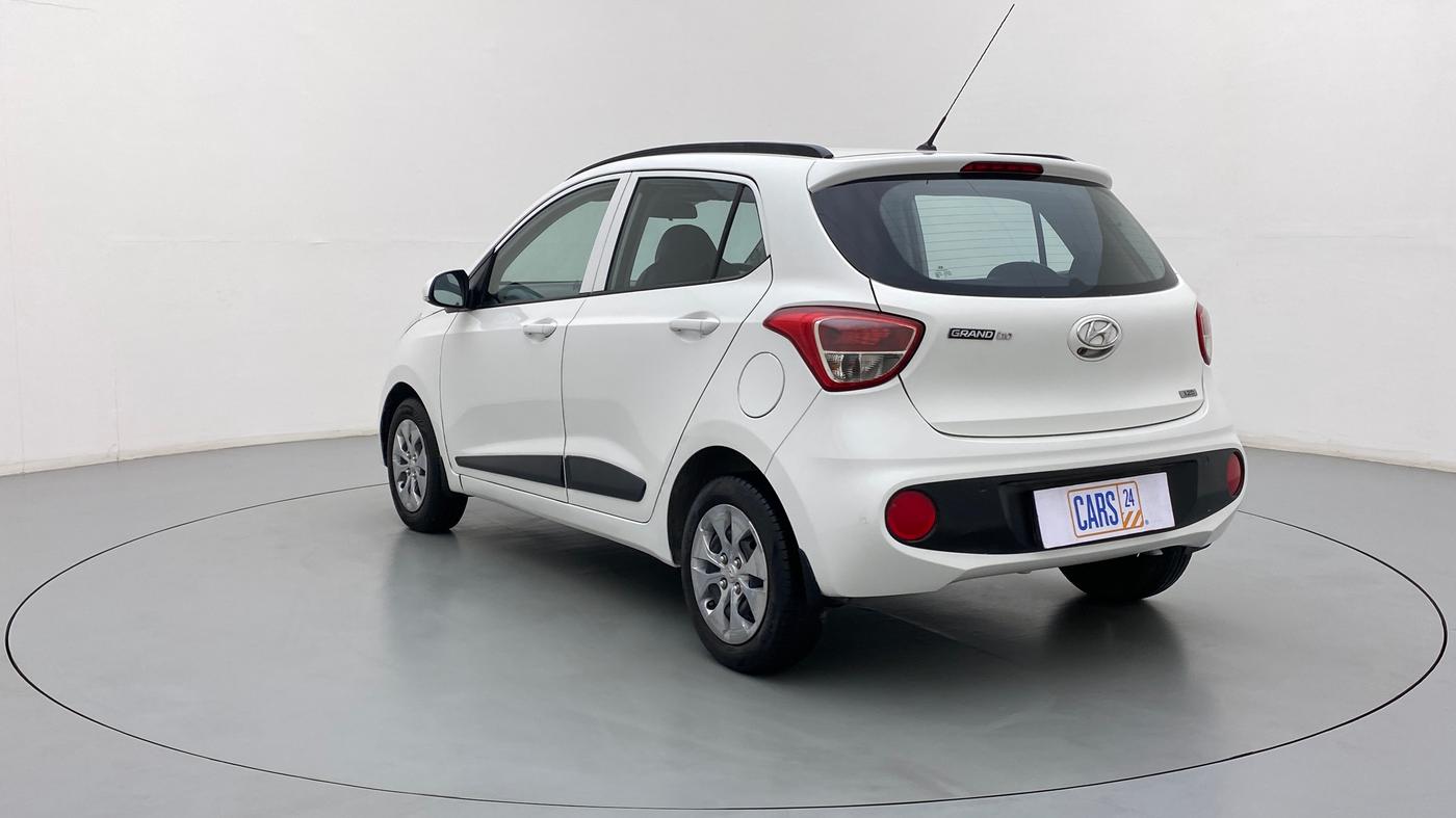 2017 Hyundai Grand i10 SPORTZ (O) 1.2 U2 CRDI, Diesel, Manual, 79,484 km, Left Back Diagonal
