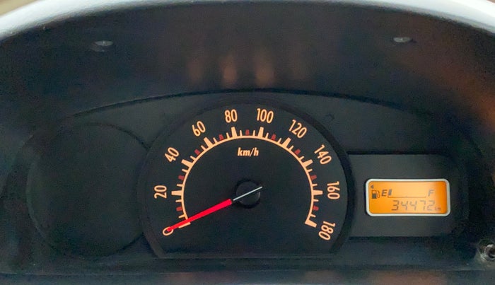 2013 Maruti Alto K10 LXI, Petrol, Manual, 34,472 km, Odometer Image