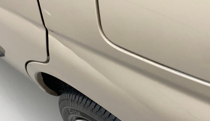 2013 Maruti Alto K10 LXI, Petrol, Manual, 34,472 km, Left quarter panel - Slightly dented