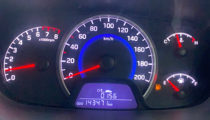 2017 Hyundai Grand i10 SPORTZ 1.2 KAPPA VTVT, Petrol, Manual, 1,43,469 km, Odometer Image