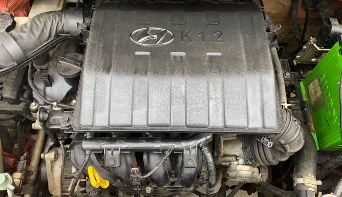 2017 Hyundai Grand i10 SPORTZ 1.2 KAPPA VTVT, Petrol, Manual, 1,43,469 km, Engine View