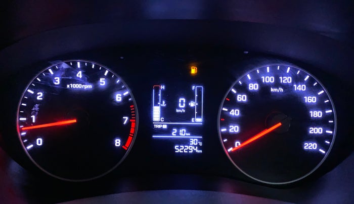 2020 Hyundai Elite i20 SPORTZ PLUS 1.2, Petrol, Manual, 52,294 km, Odometer Image