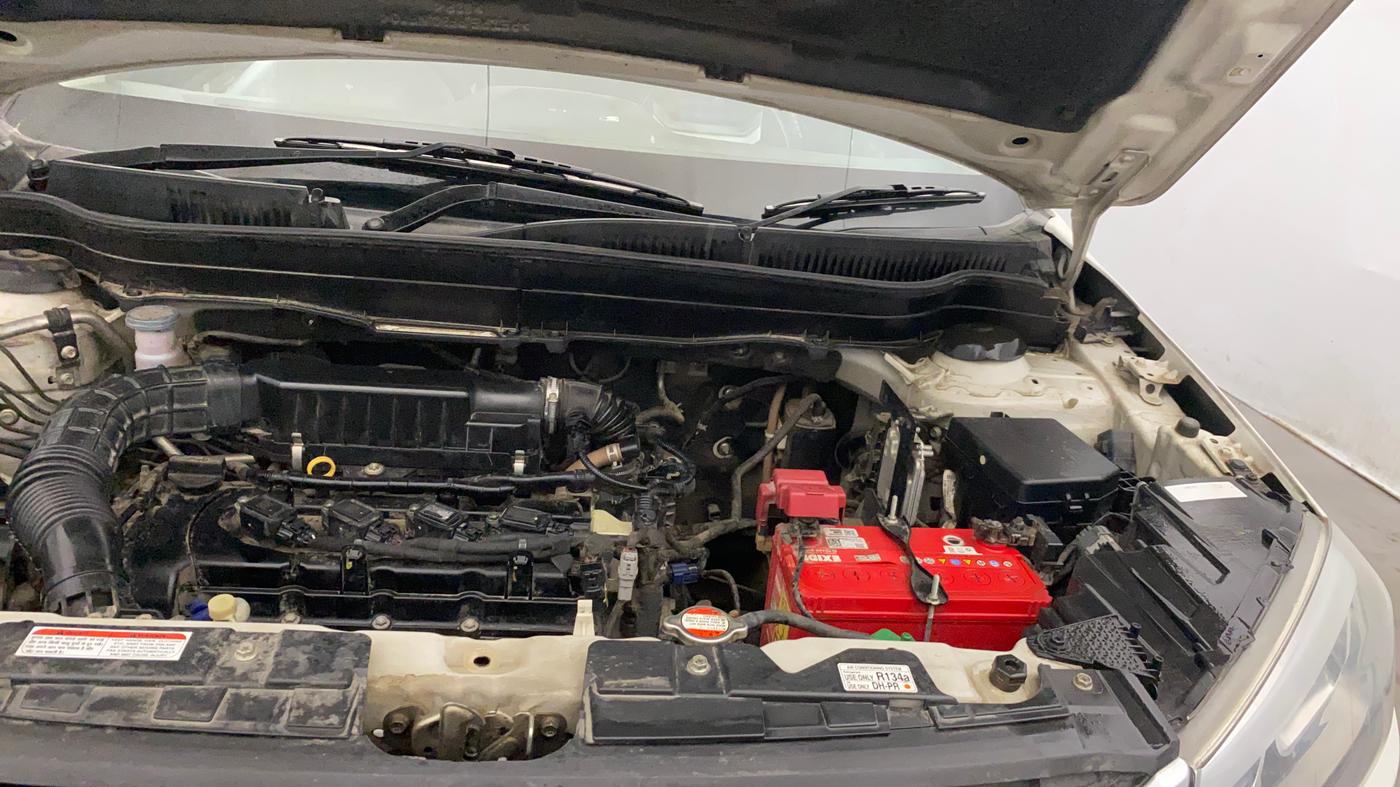 2021 Maruti Vitara Brezza VXI AT SHVS, Petrol, Automatic, 22,606 km, Engine View - Left