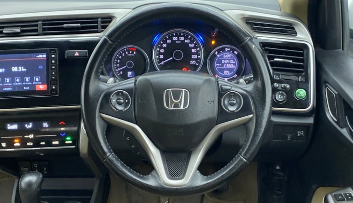 2018 Honda City ZX CVT, Petrol, Automatic, 42,410 km, Steering Wheel Close Up