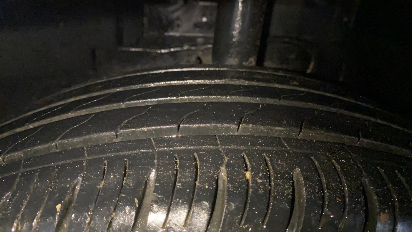 2020 Tata NEXON XZA PLUS DIESEL, Diesel, Automatic, 73,309 km, Left Front Tyre Tread