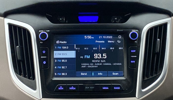 2019 Hyundai Creta 1.6 SX VTVT (O) EXECUTIVE, Petrol, Manual, 12,782 km, Infotainment System
