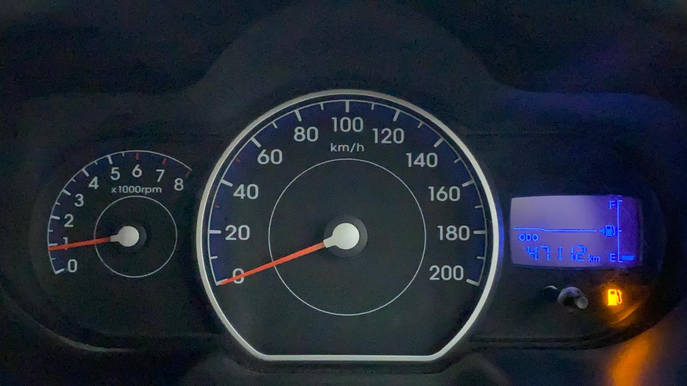 2010 Hyundai i10 ERA 1.1, Petrol, Manual, 47,112 km, Odometer Image