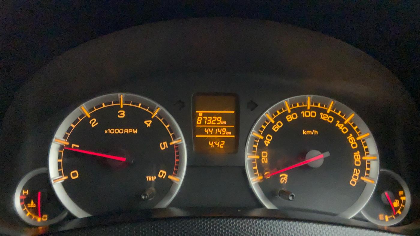 2013 Maruti Swift VDI, Diesel, Manual, 44,253 km, Odometer Image