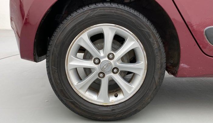 2015 Hyundai Grand i10 ASTA AT 1.2 KAPPA VTVT, Petrol, Automatic, 81,360 km, Right Rear Wheel