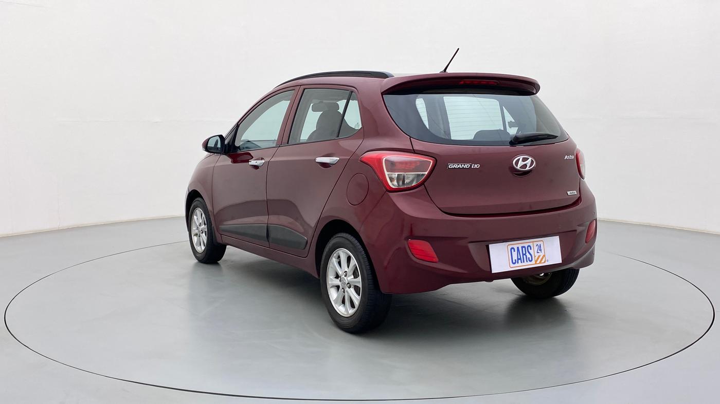 2015 Hyundai Grand i10 ASTA AT 1.2 KAPPA VTVT, Petrol, Automatic, 81,360 km, Left Back Diagonal