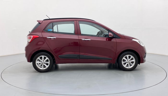 2015 Hyundai Grand i10 ASTA AT 1.2 KAPPA VTVT, Petrol, Automatic, 81,360 km, Right Side View