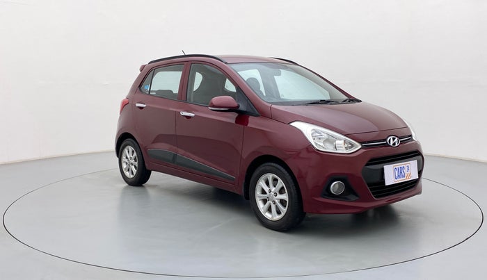 2015 Hyundai Grand i10 ASTA AT 1.2 KAPPA VTVT, Petrol, Automatic, 81,360 km, Right Front Diagonal