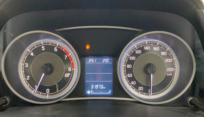 2017 Maruti Dzire ZXI PLUS, Petrol, Manual, 31,953 km, Odometer Image
