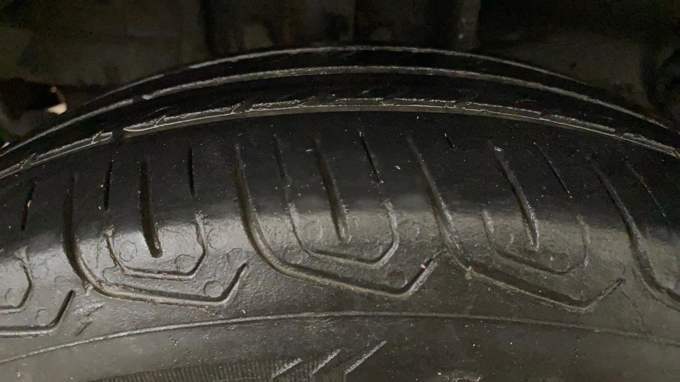 2022 Tata Tiago XZ PLUS CNG, CNG, Manual, 62,730 km, Right Rear Tyre Tread
