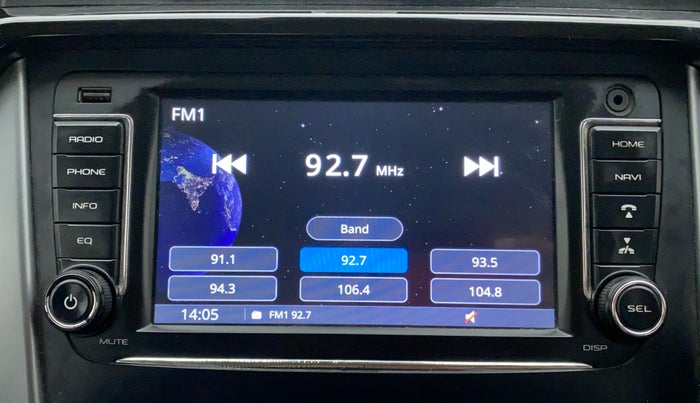 2017 Mahindra KUV 100 NXT K8 P 6 STR, Petrol, Manual, 84,452 km, Infotainment System